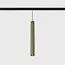 Підвісний світильник IN_LINE TUB S P 300, D30mm, H300mm, CREE LED 7W, 4000K, 610Lm, 50°, CRI>90, 48V, 2-х групний, Вкл./Викл., IP20, латунь/чорний