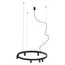 Люстра Nowodvorski 12285 Fourty Round GU10 R35+LED 7+6x10W+9W 3000K 710Lm IP20 чорна
