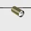 Прожектор MICRO_LINE TUB M A 90, D50mm, H90mm, LED 10.8W, 3000K, 30°, 1040Lm, CRI>90, 48V, DIM DALI, IP20, латунь/чорний