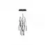Підвісний світильник AZzardo FLOW 13 PENDANT 3-STEP DIMM BLACK AZ6817
