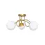 Люстра Goldlux 341648 Bianca Twist E14 3x12W IP20 золота