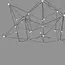 Люстра Linef СТРУКТУРИ CHROME MJ296-1200*450*450 CH, зображення 3