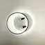 Люстра Linef MJ49/2+LED BK+WT, зображення 4