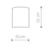 Светильник Nowodvorski 5723 Alice E27 1x60 Вт IP20 Wh, изображение 2