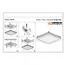 Потолочный светильник AZzardo GALLANT 50 AZ1595 (1557FLCH), изображение 5