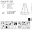 Подвесной светильник Ideal Lux Oracle SP1 D60 222103, изображение 2