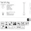 Підвісний світильник Ideal Lux TALL SP1 big 196770 Bianco, зображення 2