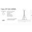 Люстра Ideal Lux HALO 226736, изображение 2