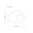 Настільний світильник TK-Lighting CLOUD BROWN 11266, изображение 6