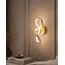 Бра, настінний світильник Goldlux 343864 Wave LED 1x9W 3000K 1300Lm IP20 золотий, изображение 3