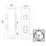 Уличный столбик с розетками Trio GARDEN SOCKET 9964-42, изображение 5