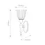 Настенный светильник Elstead BATH/DRYDEN1 PB, изображение 5