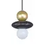 Підвісний світильник, люстра Goldlux 344540 Marble E27 1x6W IP20 чорний, зображення 4