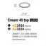 Світильник Azzardo CREAM Smart LED 40 TOP (AZ3533), зображення 3
