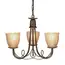 Люстра Elstead Minster MN3 BLK/GOLD, изображение 6