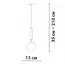 Підвісний світильник Berry Friendlylight 92821552, зображення 4