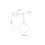 Бра TK-Lighting ESME WHITE 1 5388, изображение 7