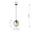 Підвісний світильник EMIBIG Lighting ISTAR 680/1, зображення 11