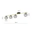 Стельовий світильник EMIBIG Lighting MONZA 1250/4, зображення 8