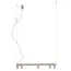 Люстра Nowodvorski 12297 Fourty Line LED 900 GU10 R35+LED 5+2x10W+7W 3000K 600Lm IP20 бежева