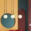 Підвісний світильник EMIBIG Lighting GLAM 1112/3, зображення 6