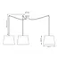 Подвесной светильник EMIBIG Lighting ASCOT 1423/3, изображение 4