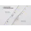 LED стрічка COLORS 60-2835-24V-IP20 4,4W 480Lm 3000K 5м (DJ60-24V-8mm-WW), зображення 4