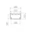 LED-профіль KLUS GIZA-LL, 2 метра (KLUS_A00758A_2), зображення 6